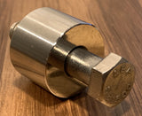 EXTSW 3/8” ID x (1" / .990")  OD x 3/4” Thick 316 Stainless Space