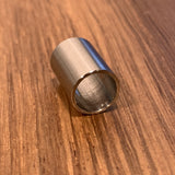 EXTSW .296" ID x .344” OD x 1/2” long 316 Stainless Spacer