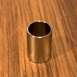 EXTSW .296" ID x .344” OD x 1/2” long 316 Stainless Spacer