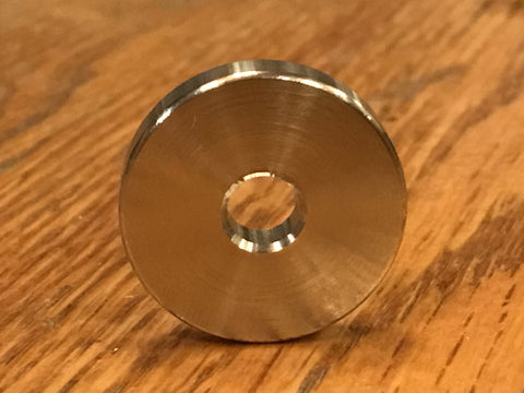(2 pc) Custom EXTSW .281" ID x ( 1" / .990") OD x .105" Thick 304 Stainless Washers