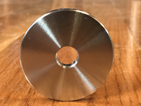 EXTSW  7/16” ID x ( 2" / 1.990") OD x 3/8”  316 Stainless Spacer