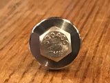 EXTSW 1/4” ID x (3/4”/.740" OD) x 3/16” thick 304 Stainless Washer