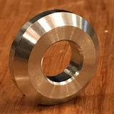 extsw 7/16” ID x 1” OD x 1/4” thick beveled 304 Stainless Washer