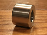 EXTSW 1/2” ID x 1"  (.990") OD x 3/4” Thick 304 Stainless Spacer