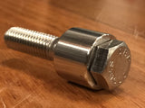 EXTSW 1/2” ID x 1" (.988") OD x 3/4” Thick 316 Stainless Spacer