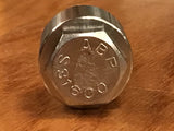 EXTSW 1/2” ID x 1"  (.990") OD x 3/4” Thick 304 Stainless Spacer