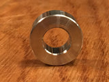 EXTSW 1/2” ID x (1" / .990") OD x 3/8” Thick 316 Stainless Washer
