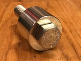 EXTSW 13.21 mm ID x 31.5 mm OD x 25.4 mm thick 316 Stainless Spacer