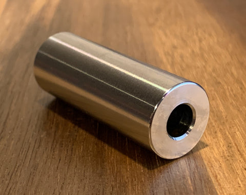 EXTSW 5/16" ID x (3/4”/.740" OD) x 2" thick 316 Stainless Spacer