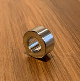 EXTSW 1/4” ID x 1/2” (.490") OD x 1/4” Thick 316 Stainless Spacers