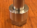 EXTSW 9/16" ID x ( 1" / .990") OD x 1/2" Thick 304 Stainless Spacer