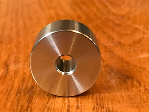 EXTSW 1/4” ID x ( 1" / .990") OD x 3/8” Thick 304 Stainless Spacer