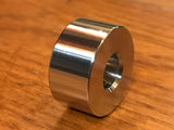 EXTSW 3/8” ID x ( 1 1/8" / 1.115") OD x 1/2” Thick 316 Stainless Spacer
