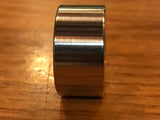EXTSW 3/8” ID x ( 1 1/8" / 1.115") OD x 1/2” Thick 316 Stainless Spacer