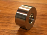 EXTSW 7/16” ID x (1 1/4" /1.240") OD x 1/2” Thick 316 Stainless Spacer
