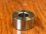 EXTSW 7/16” ID x (1 1/4" /1.240") OD x 1/2” Thick 316 Stainless Spacer