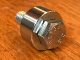 EXTSW 7/16” ID x (1 1/4" /1.240") OD x 1/2” Thick 316 Stainless Spacer