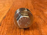 EXTSW 7/16” ID x (1 1/4" /1.240") OD x 1/2” Thick 316 Stainless Spacer