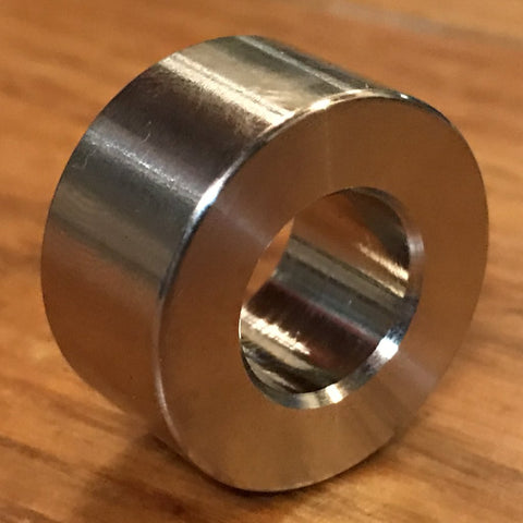 EXTSW 1/2” ID x (1" / .988") OD x 1/2” Thick 316 Stainless Spacer