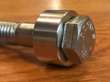 EXTSW 1/2” ID x (1" / .988") OD x 1/2” Thick 316 Stainless Spacer