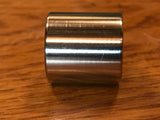 EXTSW 7/16” ID x 3/4” (.740")  OD x 3/4" thick 304 Stainless Steel Spacer