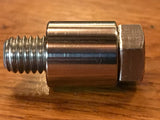 EXTSW 7/16” ID x 3/4” (.740")  OD x 3/4" thick 304 Stainless Steel Spacer