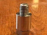 EXTSW 7/16” ID x 3/4” (.740")  OD x 3/4" thick 304 Stainless Steel Spacer