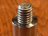 EXTSW 7/16” ID x 3/4” (.740")  OD x 3/4" thick 304 Stainless Steel Spacer