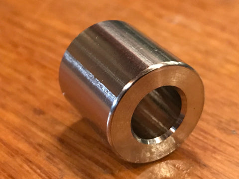 EXTSW  7/16” ID x (5/8”/.615" OD) x 5/8" Thick 316 Stainless Spacer