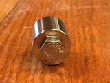 EXTSW 1/4” ID x 3/4” (.740") OD x 3/4" Thick 316 Stainless Spacer