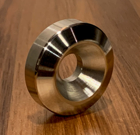 EXTSW BEVELED 3/8" ID x 1 1/4" (1.240") OD x 3/8" Thick 316 SS Countersunk Washer