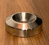 EXTSW BEVELED 3/8" ID x 1 1/4" (1.240") OD x 3/8" Thick 316 SS Countersunk Washer
