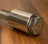 EXTSW 1/2” ID x (1" / .988") OD x 1 1/4" thick 316 Stainless Spacer