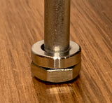 EXTSW 1/4” ID x 1/2” (.490") OD x 1/8” Thick 316 Stainless Washer