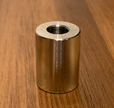 EXTSW 11/32" / .343" ID x (3/4”/.740" OD) x 1" Long 316 Stainless Spacer