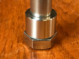 EXTSW 1/2” ID x (3/4”/.740" OD) x 3/8" long 316 Stainless Spacer