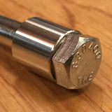 EXTSW 3/8” ID x (5/8”/.615") OD x 5/8 inch long 304 Stainless Spacer