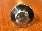 EXTSW 10.16 mm ID x 31.5 mm OD x 3.2 mm Thick 316 Stainless Washer