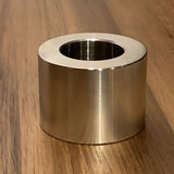 EXTSW 1.007" ID x  1 3/4" (1.740") OD x 1 1/8" Thick 316 Stainless Shaft Spacer