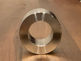 EXTSW 1.007" ID x  1 3/4" (1.740") OD x 1 1/8" Thick 316 Stainless Shaft Spacer