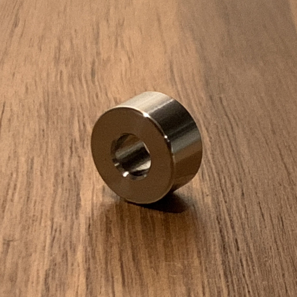 EXTSW 1/4” ID x 5/8” (.615") OD x 1/4” thick 316 Stainless Spacer