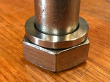 EXTSW 1.032” ID x ( 1 1/2” / 1.490") x 3/16” Thick 304 Stainless Washer