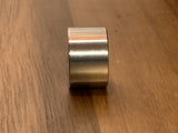 EXTSW 1/4” ID x 1" (.990") OD x 5/8" Thick 316 Stainless Spacer
