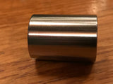 EXTSW 1/4" ID x (3/4”/.740" OD) x 1 inch Long 304 Stainless Spacer