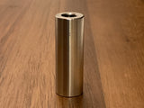 EXTSW 5/16" ID x (5/8” / .615") OD x 2" Thick 316 Stainless Spacer