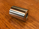 EXTSW 1/4" ID x 1/2” (.490") x 7/8" Long 316 Stainless Spacer