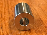EXTSW 1/4" ID x 1/2” (.490") x 7/8" Long 316 Stainless Spacer