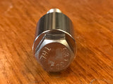 EXTSW 3/8" ID x(3/4”/.740" OD) x 1 inch long 304 Stainless Spacer