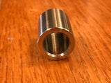 EXTSW 1/2" ID x (3/4” / .740") OD x 1 1/8" Long 316 Stainless Spacer