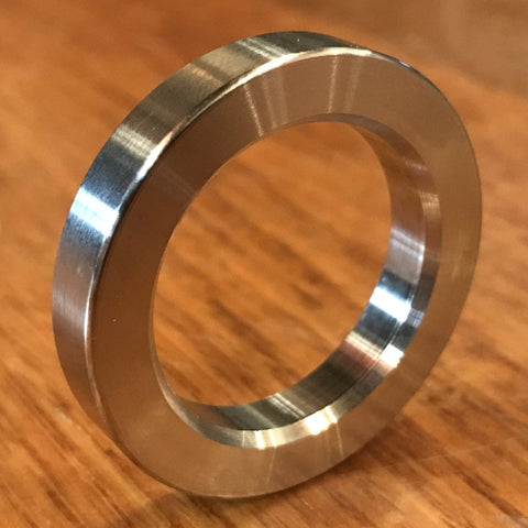 EXTSW  1.007” ID x 1 1/2” (1.490") OD x 1/4” Thick 316 Stainless Shaft Spacer